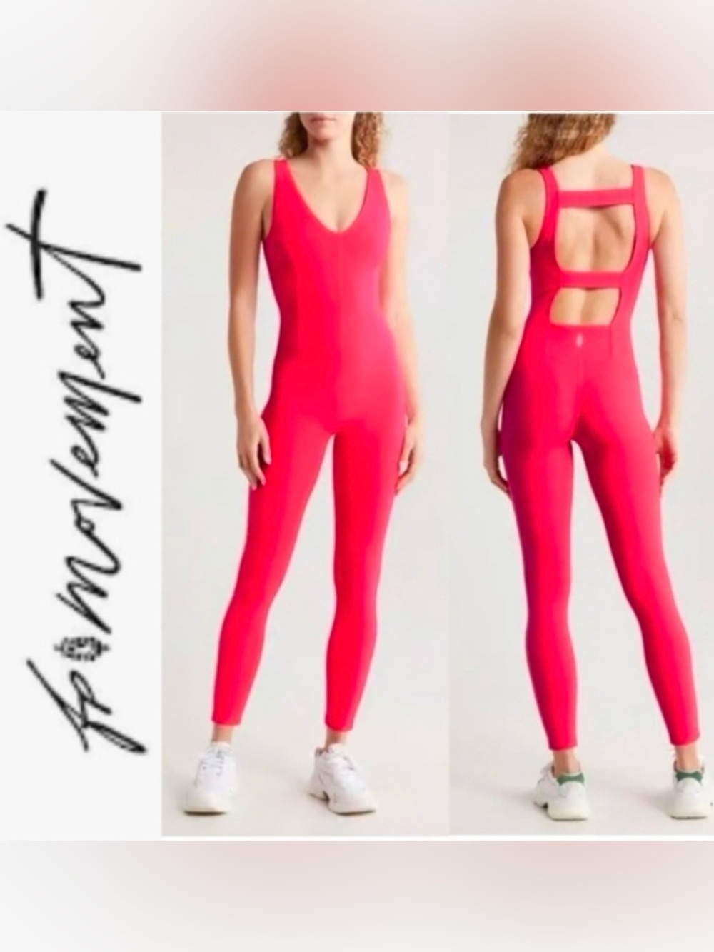 Free People FP movement NWT Women’s Neverbetter Fitted Jumpsuit
